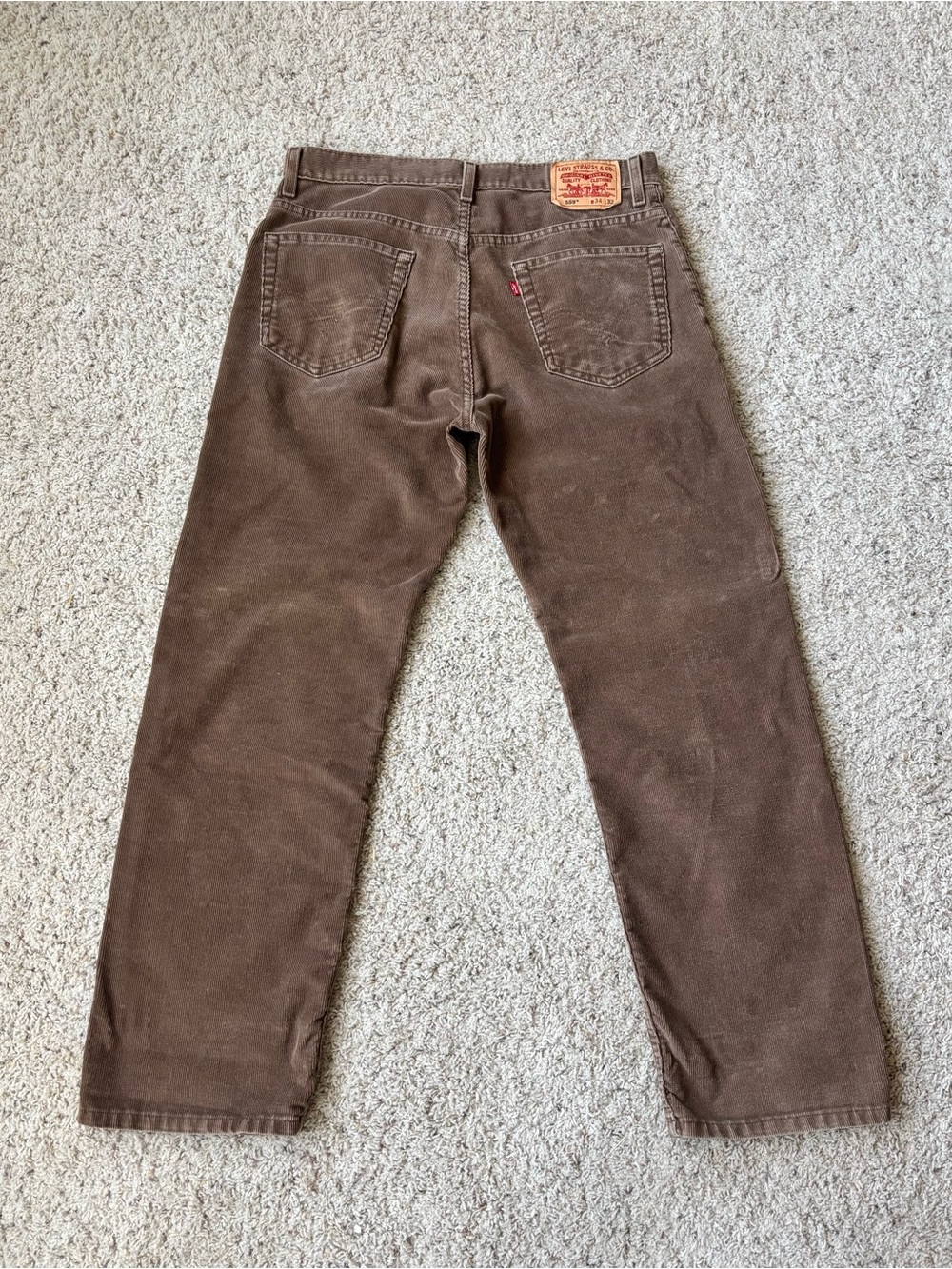 Levi's 559 Men's Corduroy Pants 34x32
